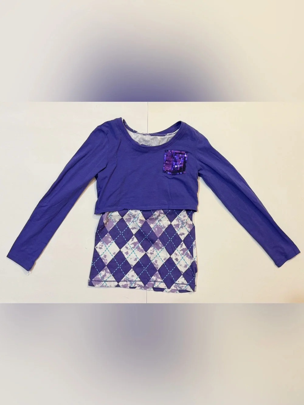 Lot of 4 Justice Long Sleeve Tops Girls Size 10